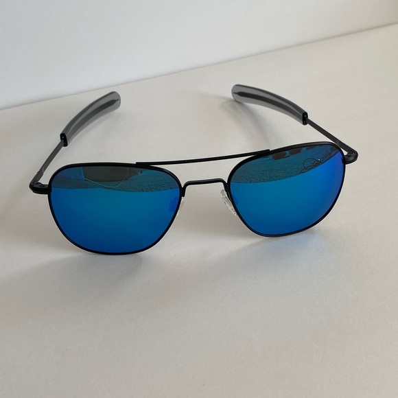 NWOT - Authentic - American Optical Eyewear - Aviator - Airman Blue Sunglasses - Picture 8 of 11